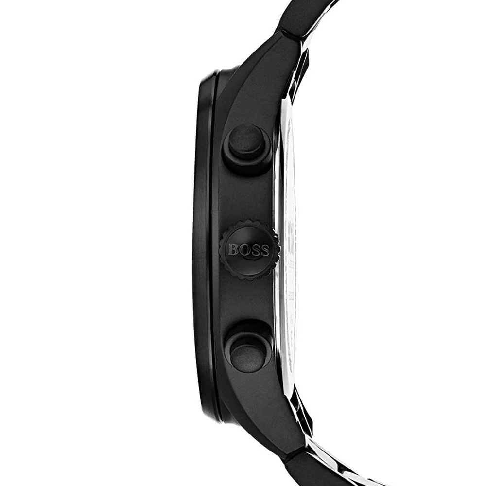 Hugo Boss vyriškas "Grand Prix" juodas laikrodis HB1513676 - Image 3